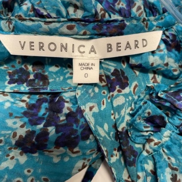 VERONICA BEARD 'Becky' Silk Dress EUC - Picture 6 of 14